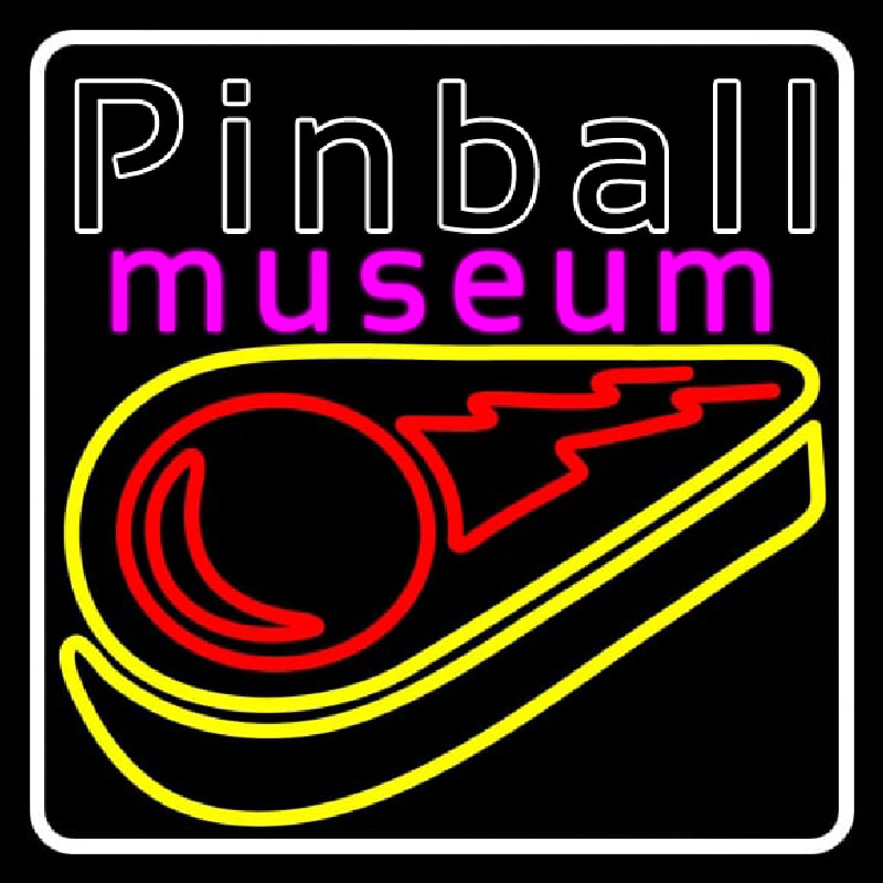 Pinball Museum 1 Neonkyltti