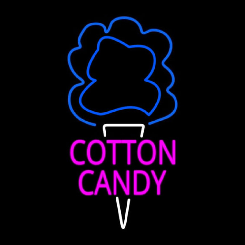 Pink Cotton Candy Neonkyltti