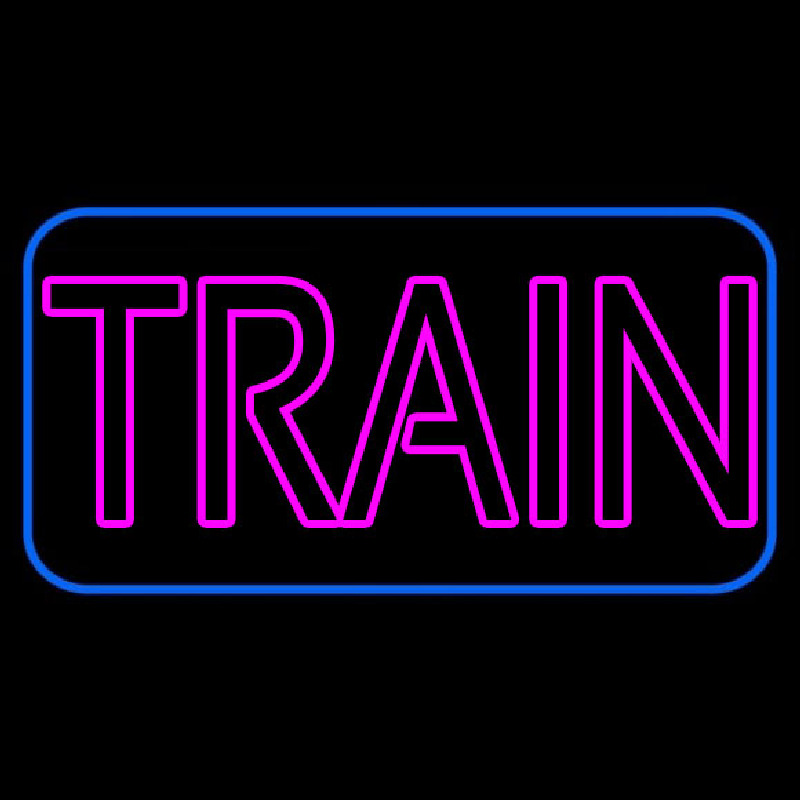 Pink Train Neonkyltti