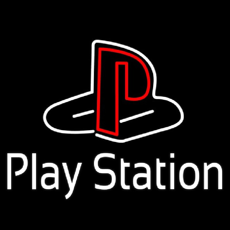 Play Station Neonkyltti