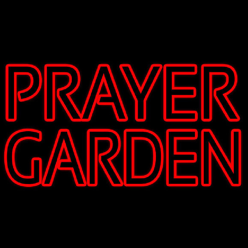 Prayer Garden Neonkyltti