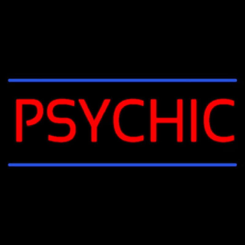 Psychic Blue Lines Neonkyltti