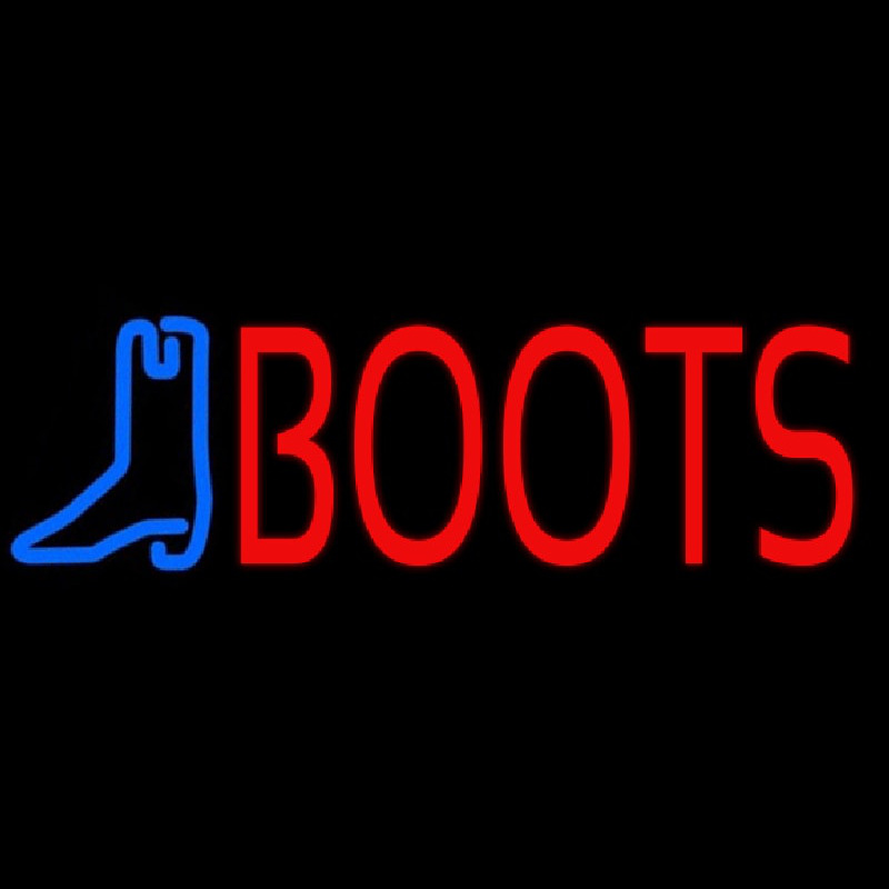 Red Boots With Logo Neonkyltti