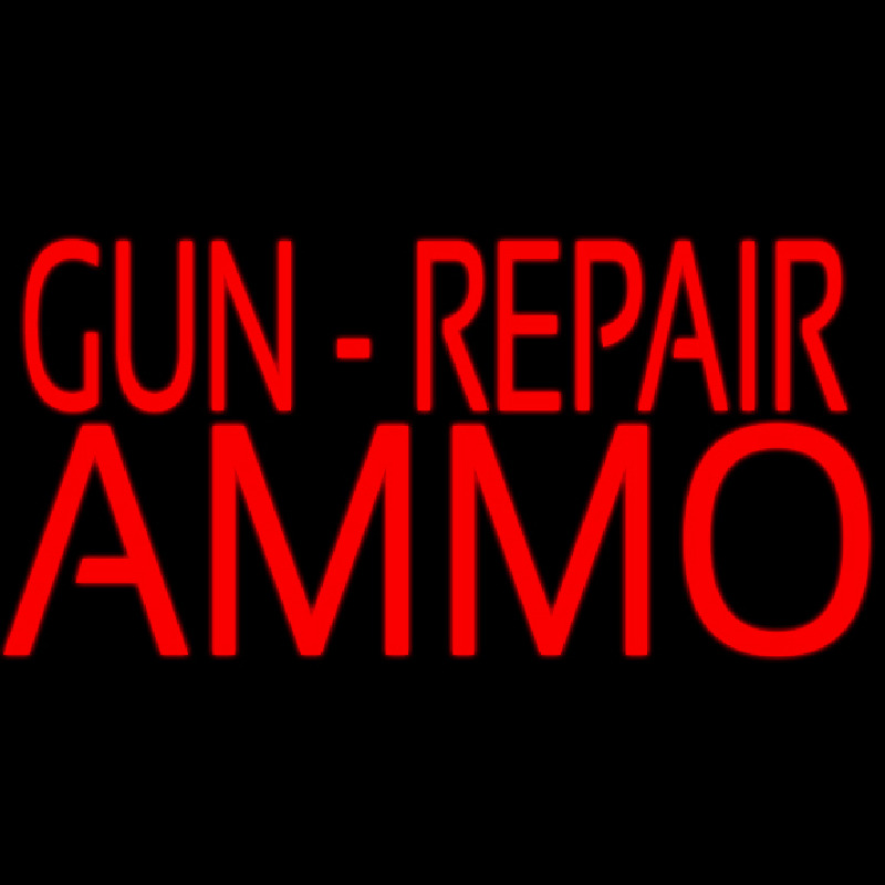 Red Gun Repair Ammo Neonkyltti