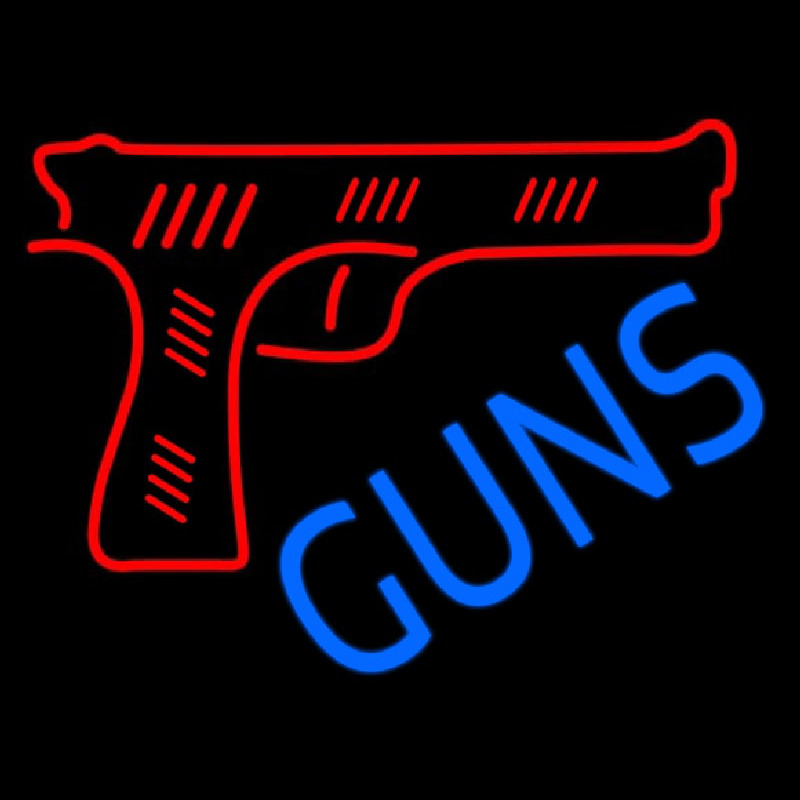 Red Guns Block Neonkyltti