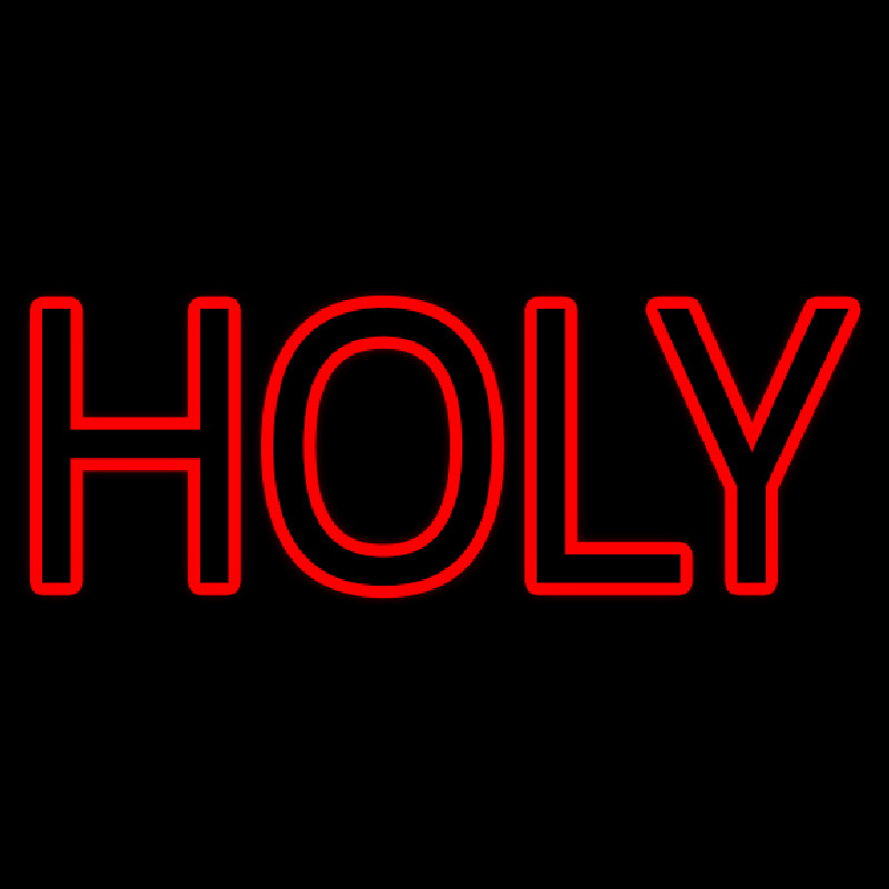 Red Holy Neonkyltti