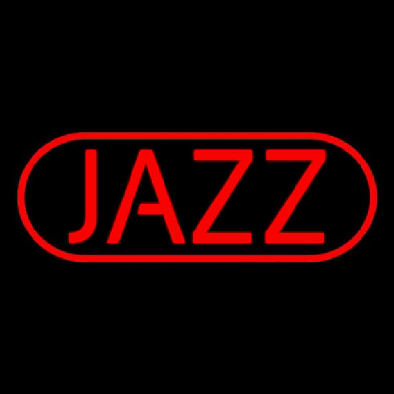 Red Jazz Block Neonkyltti