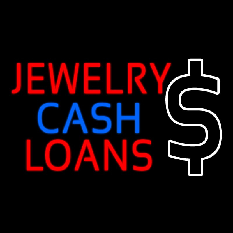 Red Jewelry Cash Loans Neonkyltti