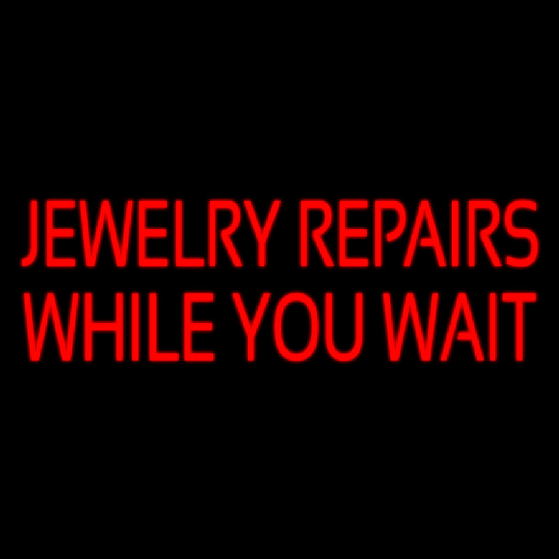 Red Jewelry Repairs While You Wait Neonkyltti