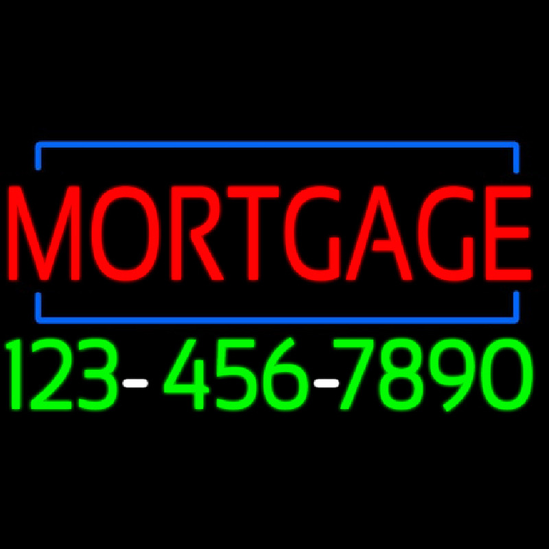 Red Mortgage With Phone Number Neonkyltti