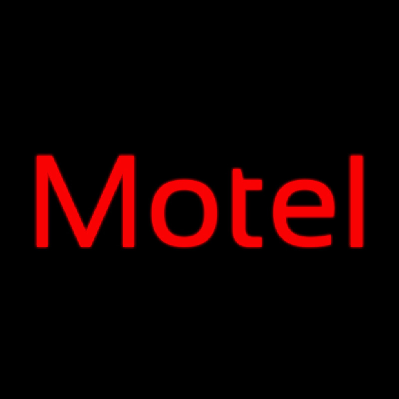 Red Motel Neonkyltti