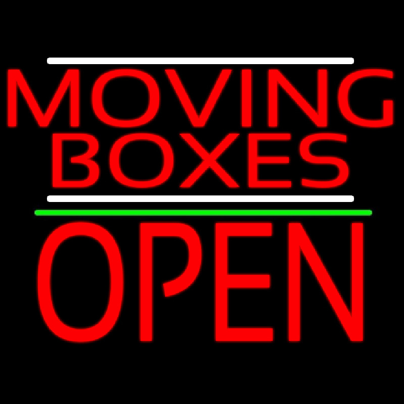 Red Moving Bo es Open 1 Neonkyltti