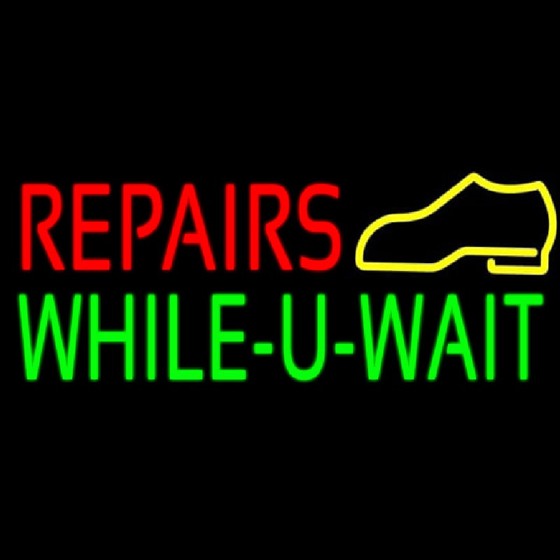 Red Repairs Green While You Wait Neonkyltti