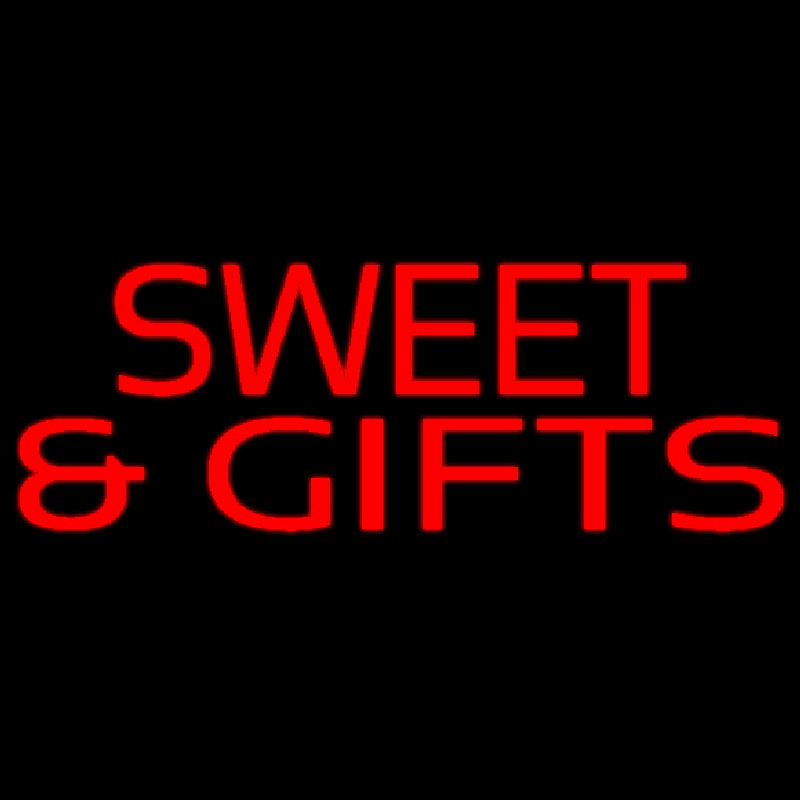 Red Sweets And Gifts Neonkyltti