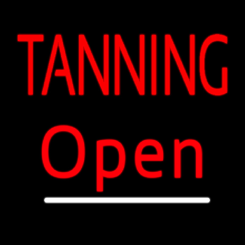 Red Tanning Open White Line Neonkyltti