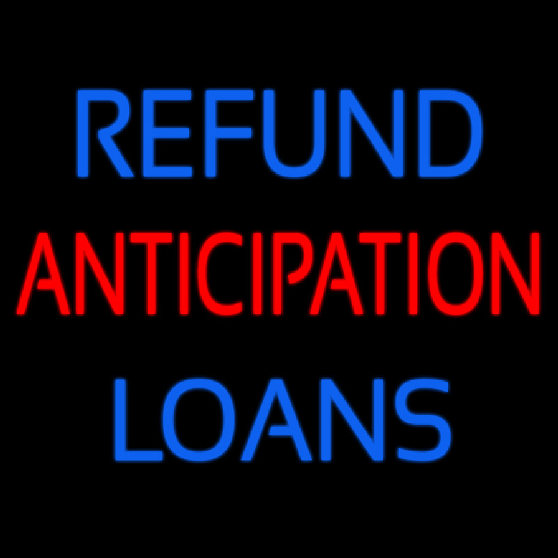 Refund Anticipation Loans Neonkyltti