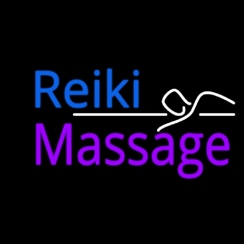 Reiki Massage Neonkyltti