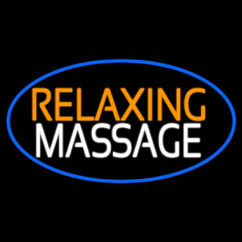 Rela ing Massage Neonkyltti