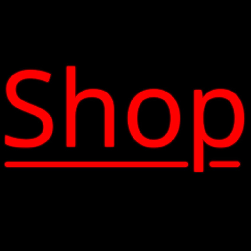 Shop Logo Neonkyltti