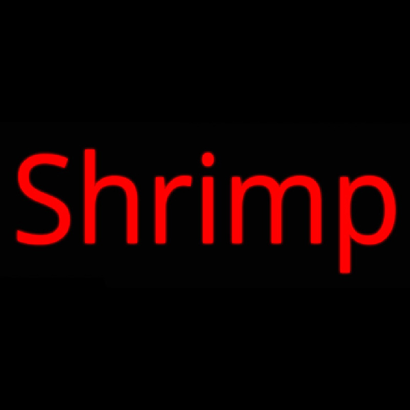 Shrimp Cursive 3 Neonkyltti