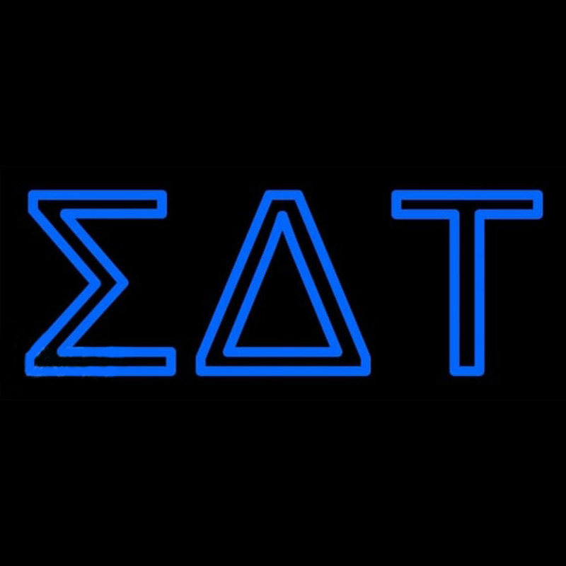 Sigma Delta Tau Neonkyltti