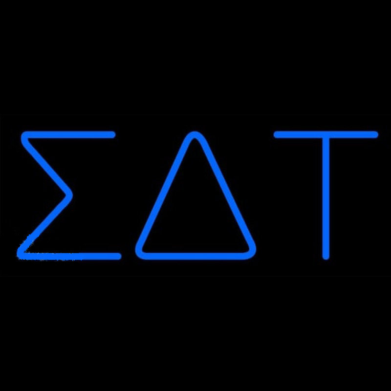 Sigma Delta Tau Neonkyltti