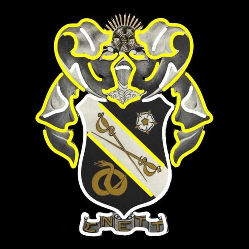 Sigma Nu Chapters Logo Neonkyltti