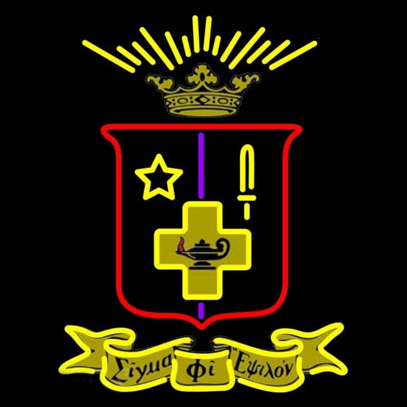 Sigma Phi Epsilon Chapters Logo Neonkyltti