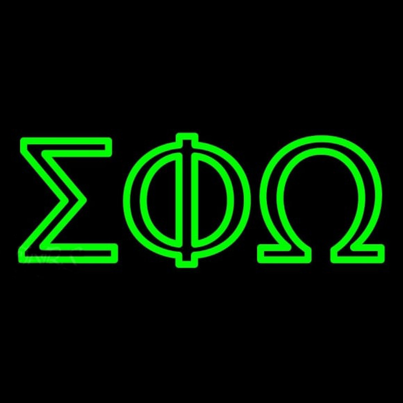 Sigma Phi Omega Neonkyltti