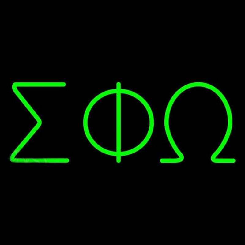 Sigma Phi Omega Neonkyltti