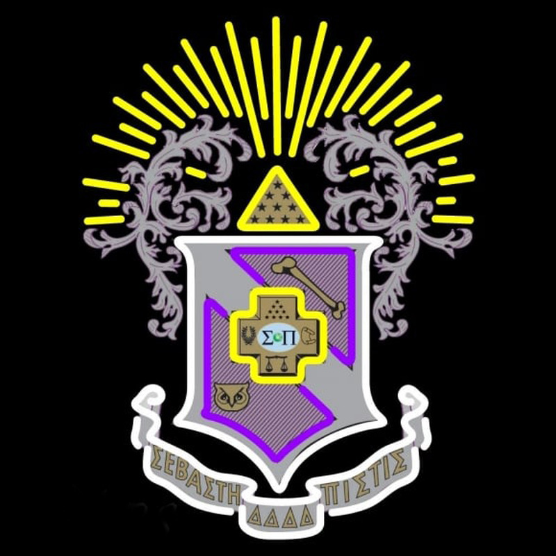 Sigma Pi Chapters Logo Neonkyltti