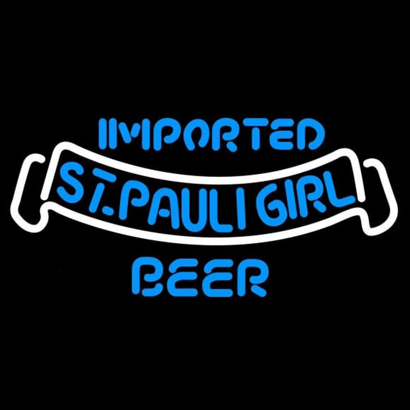 St  Pauli Girl Bier Beer Sign Neonkyltti