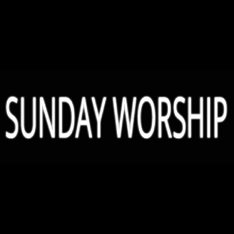 Sunday Worship Neonkyltti