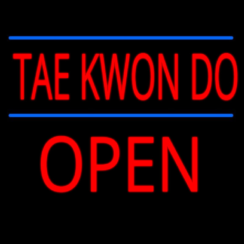 Tae Kwon Do Script1 Open Neonkyltti