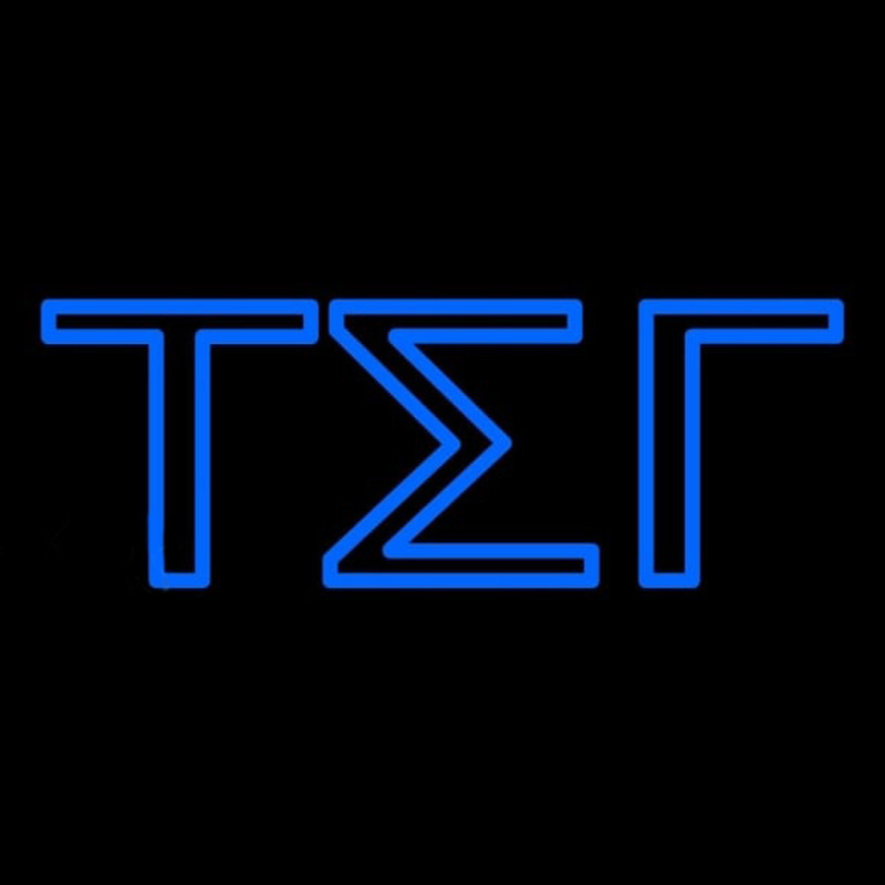 Tau Sigma Gamma Neonkyltti