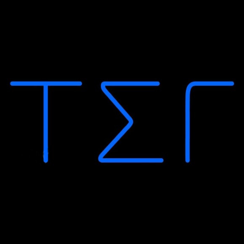 Tau Sigma Gamma Neonkyltti