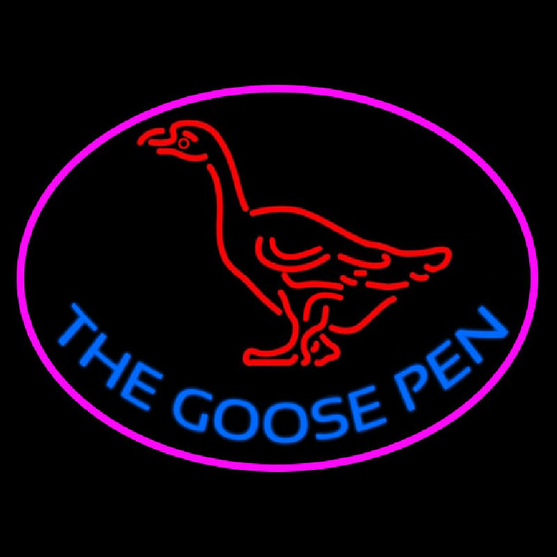 The Goose Pen Neonkyltti