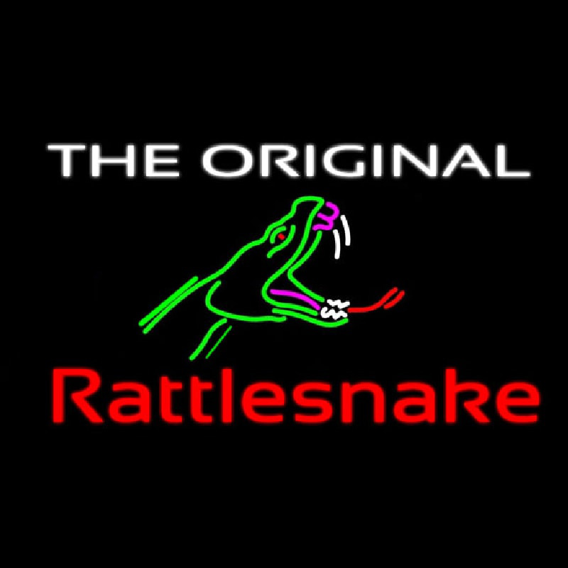 The Original Rattlesnake Neonkyltti