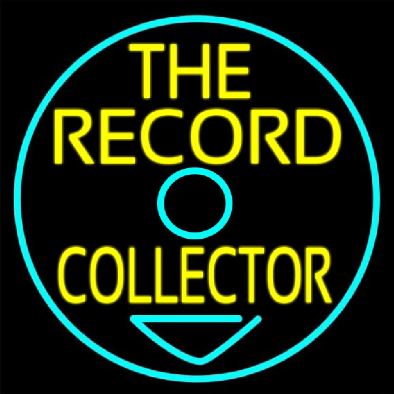 The Record Collector Neonkyltti