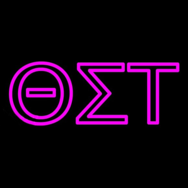 Theta Sigma Tau Neonkyltti