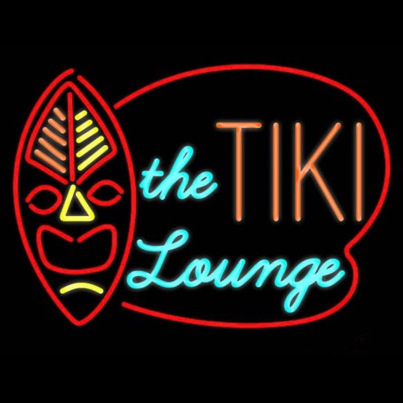 Tiki Store Finds Spring Tiki Central Real Neon Glass Tube Neonkyltti