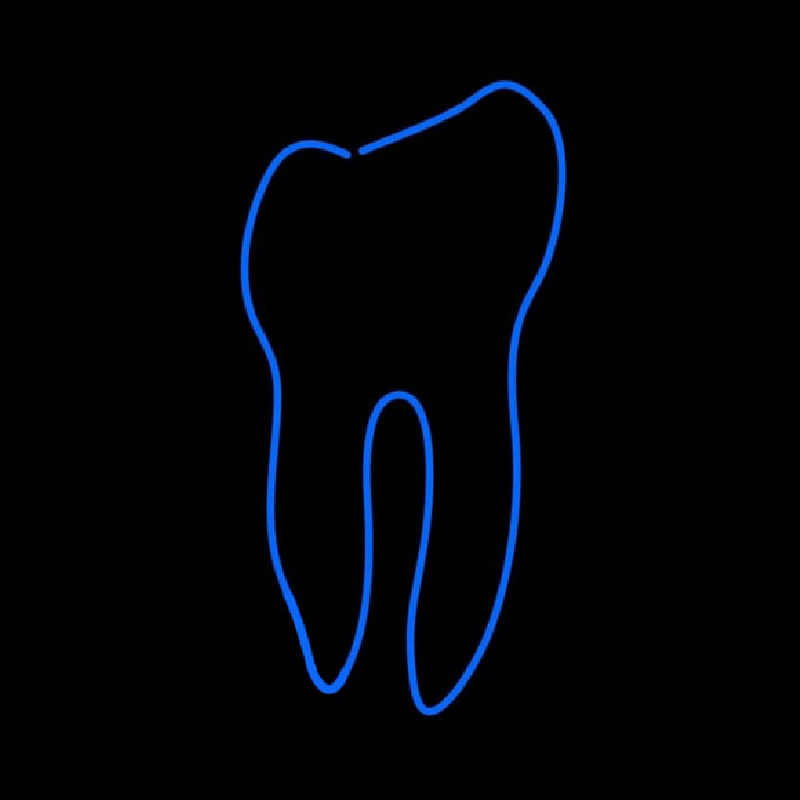 Tooth Logo Neonkyltti