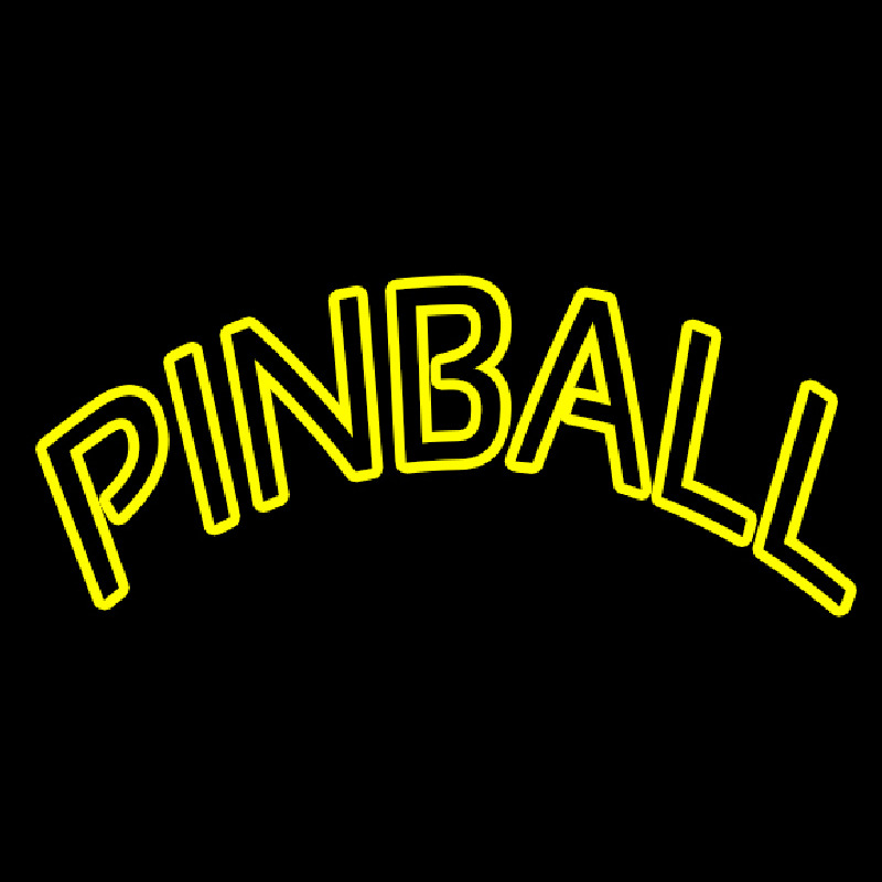 Tourquoise Pinball 1 Neonkyltti