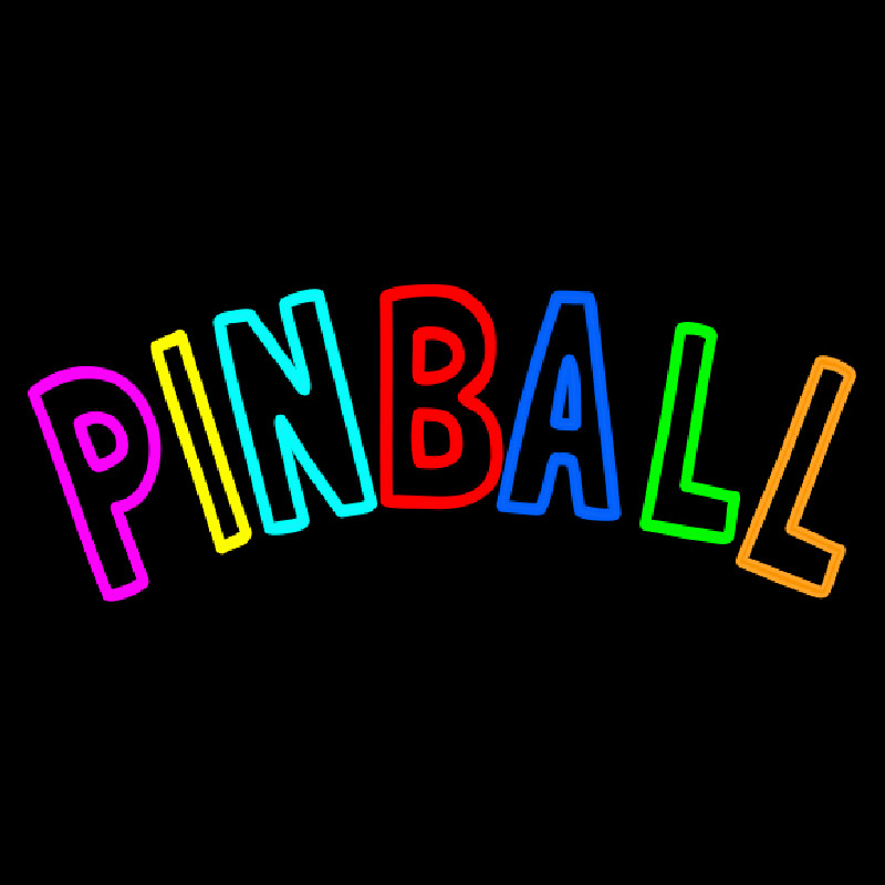 Tourquoise Pinball 2 Neonkyltti