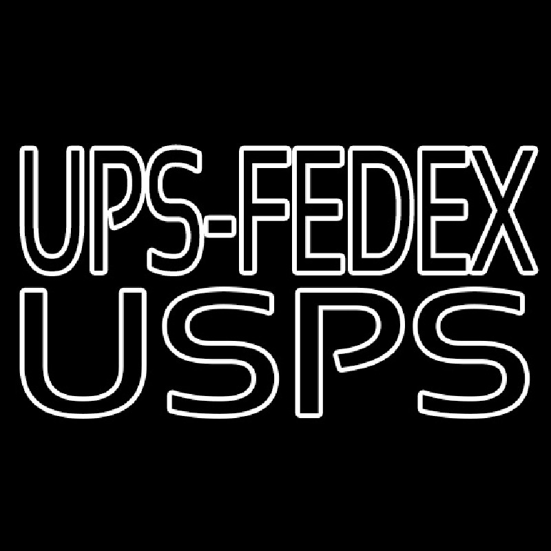 Ups Fede  Usps Neonkyltti