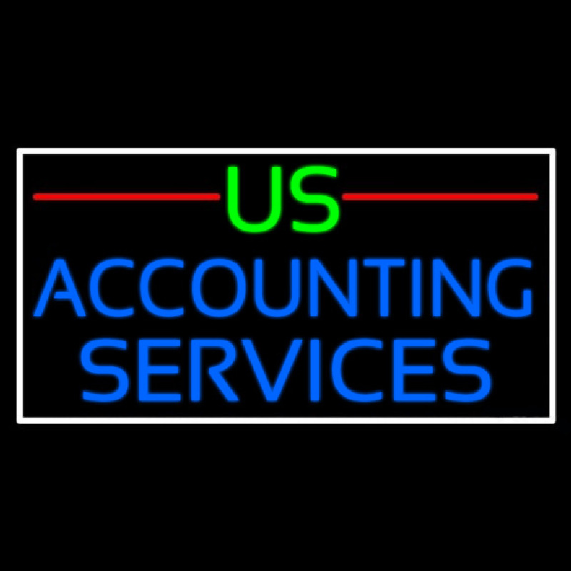 Us Accounting Service 2 Neonkyltti