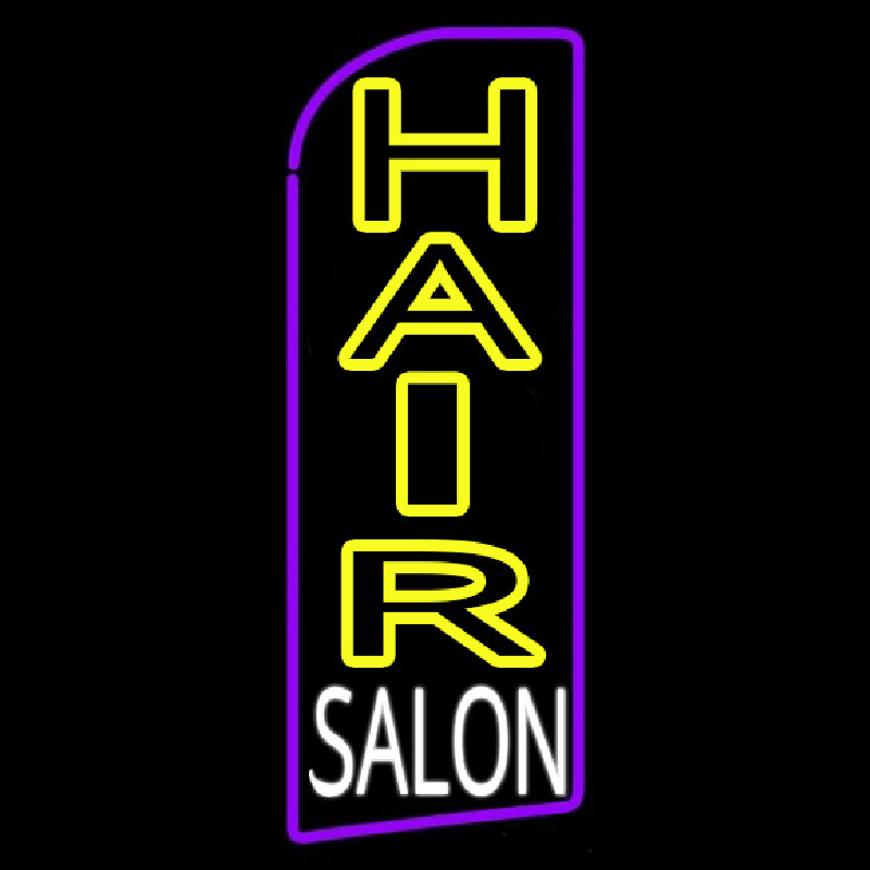 Vertical Hair Salon Neonkyltti