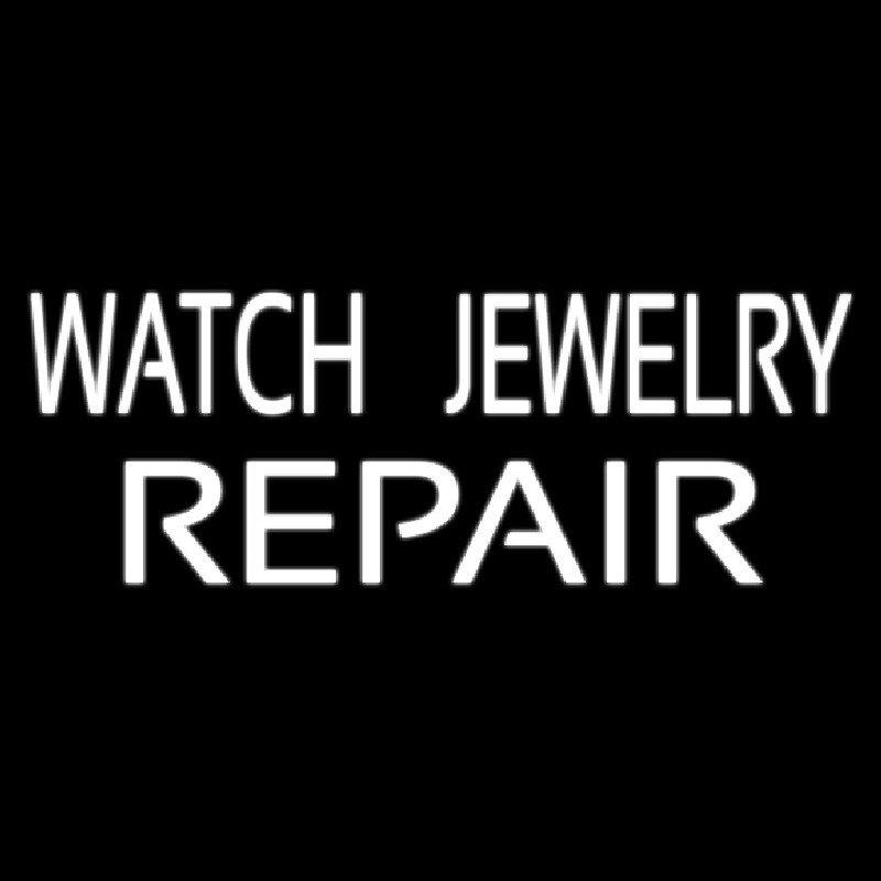 Watch Jewelry Repair Block White Neonkyltti