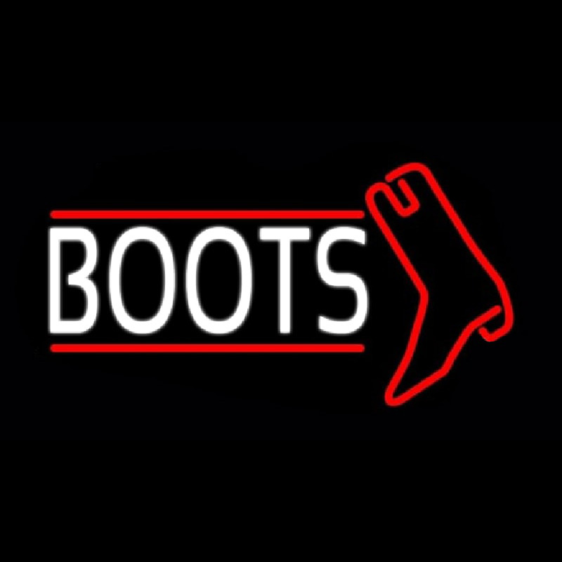 White Boots With Logo Neonkyltti