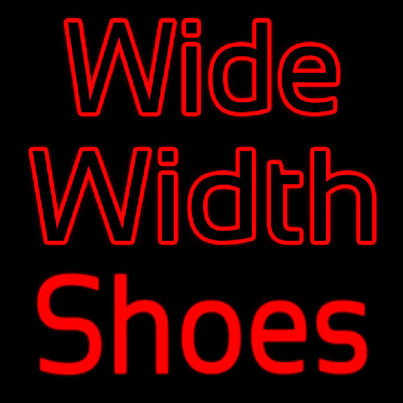 Wide Width Shoes Neonkyltti